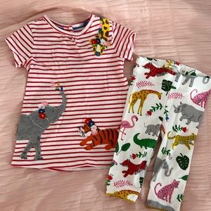 Baby Boden Jungle Outfit